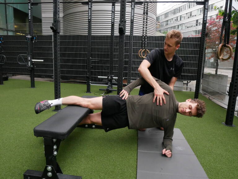 Kopenhagen Plank Return to Sport Test